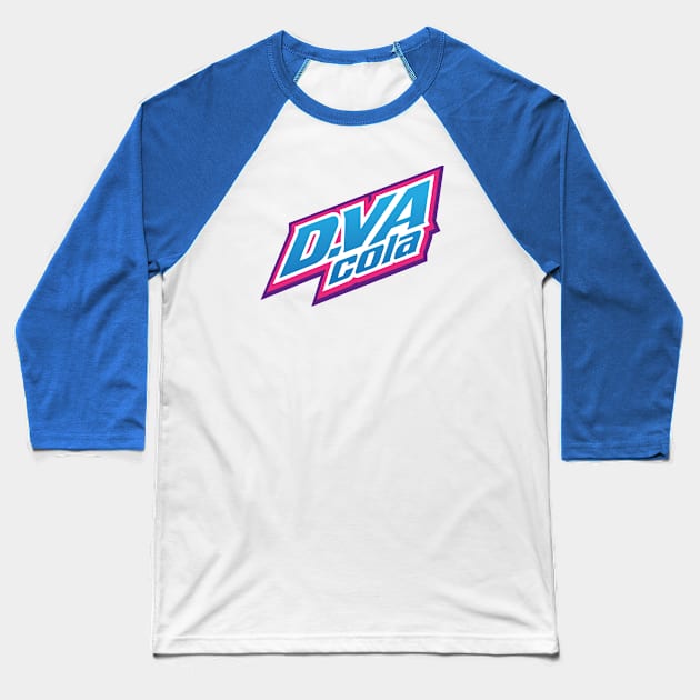Dva Cola Baseball T-Shirt by dcmjs